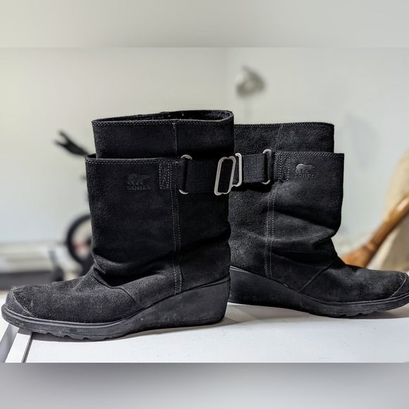 Sorel suede boots - Picture 1 of 4